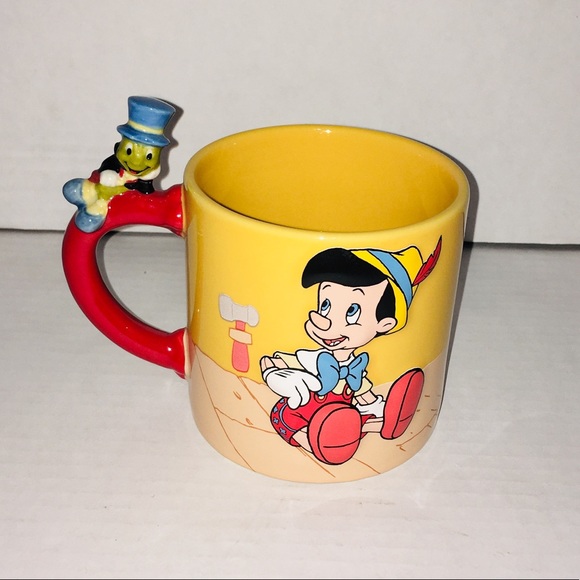 Disney Other - RARE Vtg Disney 25th Anniversary 3D Pinocchio Mug